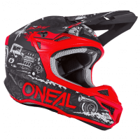 ONEAL Кроссовый шлем 5Series HR Черный/Красный в Саратове