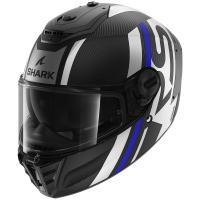 Shark Шлем Spartan RS Carbon Shawn Mat Black/Blue/Silver в Саратове