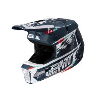 Leatt Шлем кроссовый Helmet Kit Moto 3.5 V25 Blue в Саратове