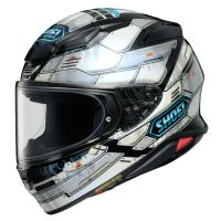 Shoei Мотошлем NXR 2 Fortress серо-черно-голубой в Саратове