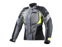 LS2 Мотокуртка женская Phase Lady Jacket серо-чёрно-жёлтый в Саратове