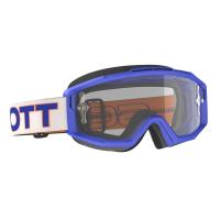 Scott Очки Split OTG white/blue clear works в Саратове