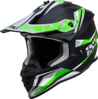 IXS шлем кроссовый 362 2.0 Черно-зеленый-белый в Саратове