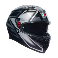 AGV Шлем K3 Compound Matt Black/Grey в Саратове