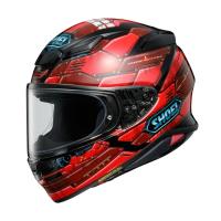 Shoei Мотошлем NXR 2 Fortress красно-черный в Саратове