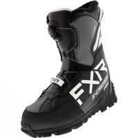 FXR Ботинки снегоходные X-Cross Pro BOA с утеплителем Black/White в Саратове