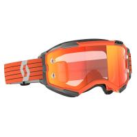 Scott Очки кроссовые Fury orange/grey orange chrome works в Саратове