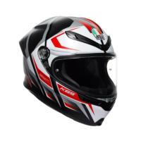 AGV Шлем K6 S 2206 Karve Matt Black/White/Red в Саратове