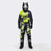 Grom Джерси подростковая MX Religion lime в Саратове