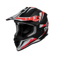 IXS Шлем Кроссовый 362 2.2 Черный/Красный/Матовый в Саратове