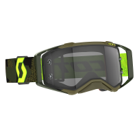 Scott Очки кроссовые Prospect LS kaki green/neon yellow light sensitive в Саратове