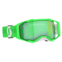 Scott Очки кроссовые Prospect green/white green chrome works в Саратове