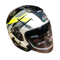 AiM Шлем JK526 Yellow/Grey/White в Саратове