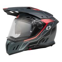 Oneal Шлем кроссовый со стеклом Sierra RS Echo красный/черный в Саратове