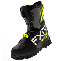 FXR Ботинки снегоходные X-Cross Pro BOA с утеплителем Black/Hi Vis в Саратове