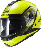 LS2 Мотошлем снегоходный FF325 Strobe Electric Snow Civik Желтый/Черный в Саратове