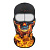 Scout Балаклава Funny face Skull on fire в Саратове