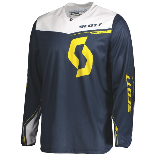 Scott Джерси 350 Dirt blue/yellow в Саратове