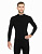 Brubeck Футболка мужская дл.рукав Wool Merino 78% Черный в Саратове