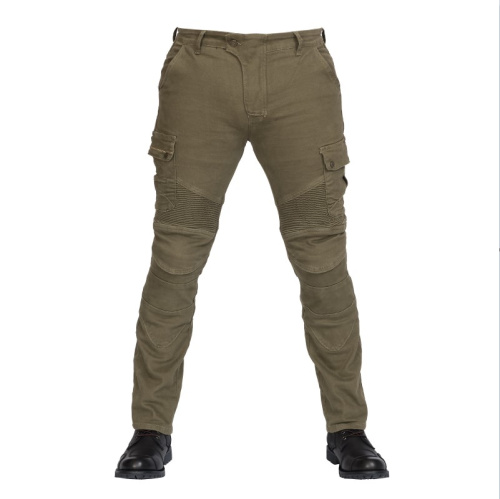 MadBull Мотобрюки Cargo JS Stretch Olive в Саратове