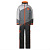 Scott Комбинезон детский DS Dryo Grey/Orange в Саратове