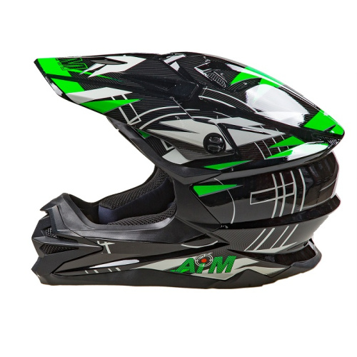 AiM Шлем кроссовый JK803S Green/Black в Саратове