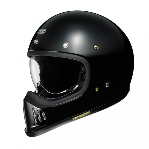 Shoei Мотошлем EX-Zero Plain Черный глянцевый в Саратове