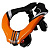 Leatt Защита шеи подростковая 3.5 Neck Brace Junior Orange в Саратове