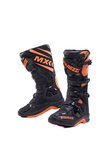 Starezzi Мотоботы Milano Black/Orange в Саратове