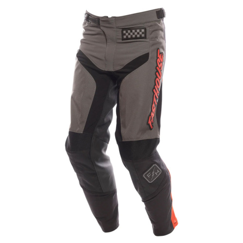 Fasthouse Брюки Grindhouse Pant Gray/Red в Саратове