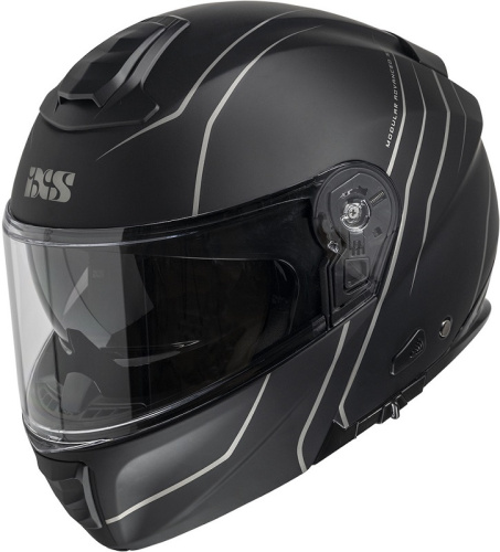 IXS Шлем модуляр iXS460 черный серый матовый в Саратове