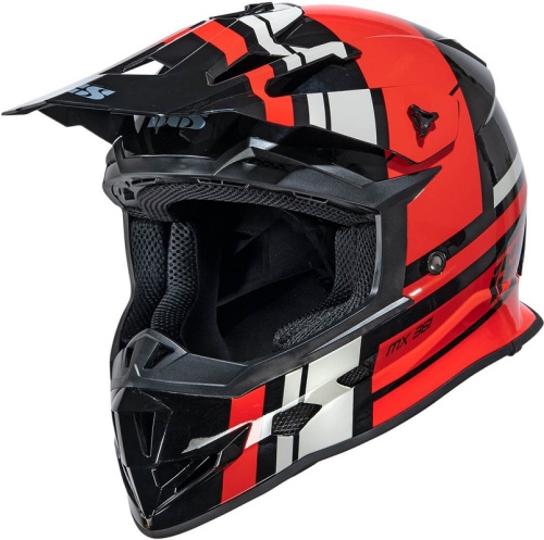 IXS Мотошлем iXS361 2.3 Черно-красный в Саратове
