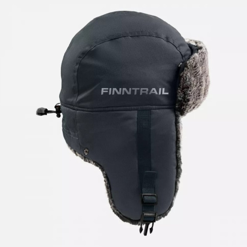 Finntrail Шапка-ушанка Hat Terra 2950 MiddleGrey в Саратове