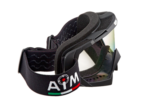 AiM Очки кроссовые 634-800 Black Matt в Саратове