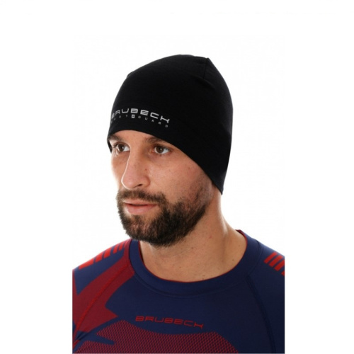 Brubeck Шапка шерстяная Active Wool Черная в Саратове