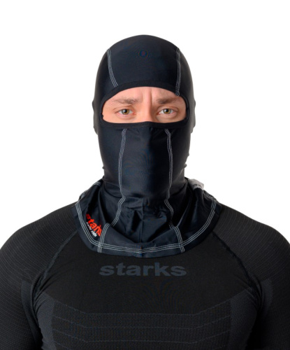 Starks Подшлемник Light + Coolmax черный в Саратове
