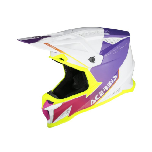 Acerbis Шлем T711 White/Purple в Саратове