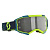 Scott Очки кроссовые Fury LS neon yellow/blue light sensitive grey works в Саратове