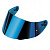AGV Визор K5 S/K3 SV XS-MS Iridium Blue в Саратове