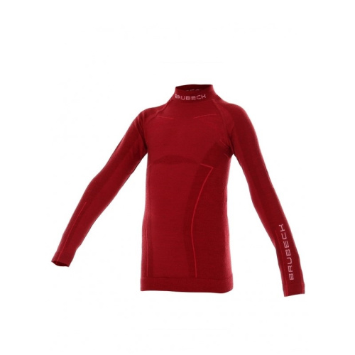 Brubeck Футболка на девушку Active Wool Бордовый в Саратове