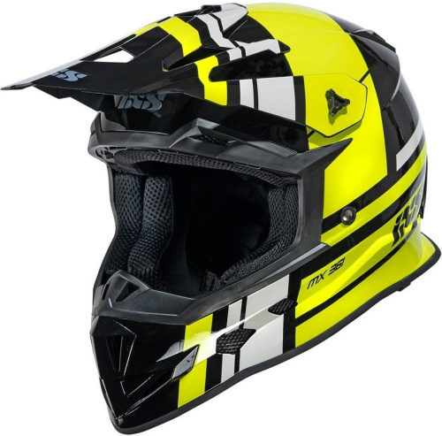 IXS Мотошлем iXS361 2.3 Черно-желтый в Саратове