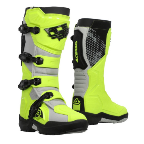 Acerbis Мотоботы кроссовые Artiglio Fluo Yellow/White в Саратове