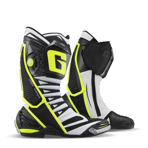 Gaerne Мотоботы GP1 Evo White/Black/Yellow в Саратове