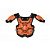 Acerbis Панцирь детский Gravity Kid Level 2 Orange в Саратове