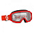 Scott Очки кроссовые Primal clear red/white clear works в Саратове