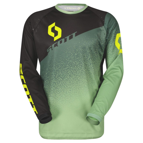 Scott Джерси 350 Dirt Evo black/green в Саратове