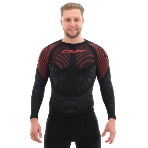 Dragonfly Термофутболка 3DThermo Red с длинным рукавом в Саратове