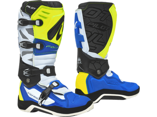 Forma Ботинки Pilot YellowFluo/White/Blue в Саратове