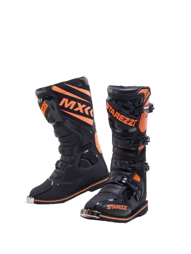 Starezzi Мотоботы Roma Black/Orange в Саратове