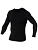 Brubeck Футболка мужская дл.рукав Comfort Wool Черный в Саратове